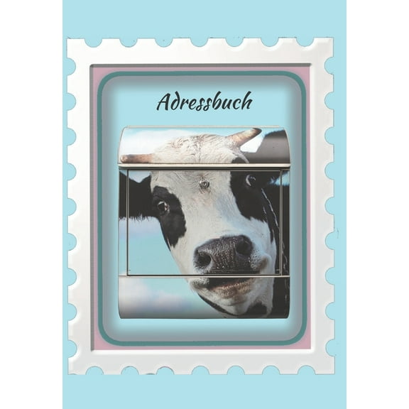 Kühe: Adressbuch: Buch für Adressen, Telefonnummern, E-Mails, Geburtstage, Jahrestage und wichtige Informationen mit einer süßen Kuh (Paperback)