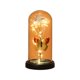 thumbnail image 2 of Teissuly 8.66x4.33inch Valentine's Day Rose Gift for Women , Colorful Rose Luminous Flower Glass Cover, Gift for Women, Mom, Valentine's Day, Anniversary, Birthday Teissuly WER202312024213, 2 of 6