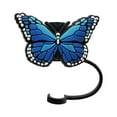 thumbnail image 7 of Hariumiu 2Pcs Straw Cover Beautiful Butterfly Shape Silicone Straw Lid Food-grade Straw End Plug for Home Party Bar, 7 of 7