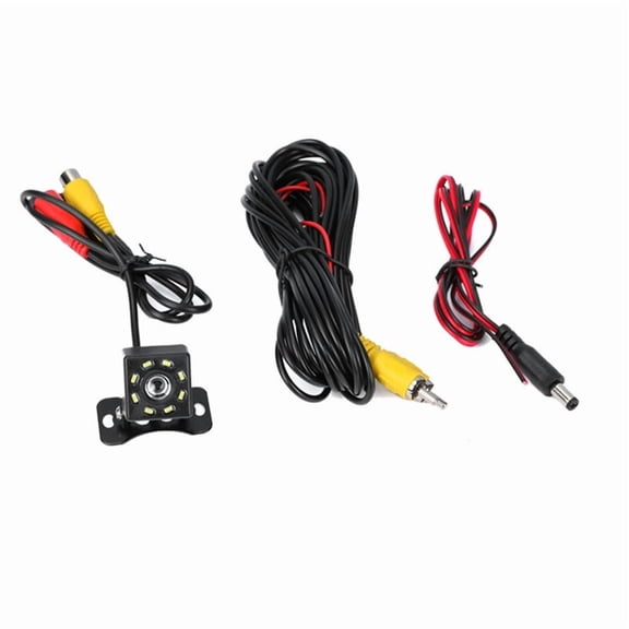Wide Angle HD Car Rearview Camera Rear View Video Vehicle Camera Backup Reverse Camera 8 LED Night Vision Parking Camera