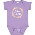 thumbnail image 3 of Inktastic Nicu Graduate Girls Floral Wreath Girls Baby Bodysuit, 3 of 5