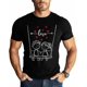 thumbnail image 1 of T-Shirts for Men, Couple Sketch Hearts Crew Neck Cotton T-Shirt Men's Short Sleeve Valentine's Day Red Heart Lover, 1 of 8