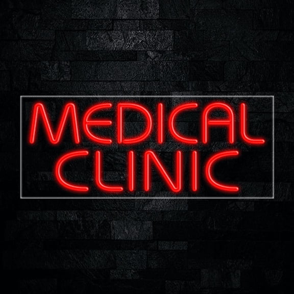 Medical Clinic-LED Neon Sign 30"L x 12"H #30576