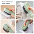 thumbnail image 3 of Dispensador de cepillo para zapatos Monstrate herramienta de limpieza verde, 3 of 6