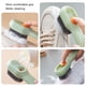 thumbnail image 2 of Yuarrent Dispensador de cepillo para zapatos, depurador de limpieza de ropa de cocina para el hogar, herramienta dispensadora a prueba de fugas colgante Almacenamiento y organización del hogar Verde, 2 of 6