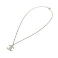thumbnail image 2 of Pre-Owned Chanel Coco Mark C12V necklace with metal rhinestones... (Good), 2 of 5