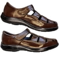 thumbnail image 4 of Sandalia En Piel Borrego Para Hombre Huarache Comfort Casual Color Cafe MD07, 4 of 6