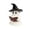 D, variant on Cute Ghost Reading Guitar Night Light Halloween Desktop Figurine Table Lamp Bedroom Office Home Decor Ornament