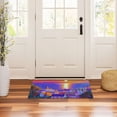 thumbnail image 6 of Sunset Seaside Town Floor Door Mat Outdoor Indoor for Home Entrance Welcome Mats 32"x20", 6 of 8