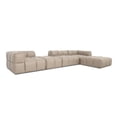 thumbnail image 1 of Tuscono Leather Beige 3-Seater Modular Sofa, 1 of 4