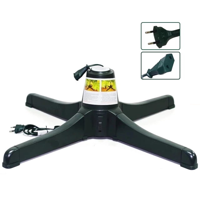 Base Giratoria para Navidad Soporte Giratorio 360 grados Plástico Interiores