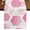 Pink, variant on Turquoise Marble 36 Inch Table Runner, Gold White Geometric Hexagon Modern Farmhouse Dresser Scarf Cotton & Linen Tablerunner for Dining/Kitchen Island/Holiday Party Décor Small 13" x 36"