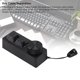 thumbnail image 3 of 2 Teclas Teclado, Teclado Mecánnico Macro 1 Paya de Perilla Fácil Ajuste de la Separación del Cable Para El Trabajo de Negocios, 3 of 7
