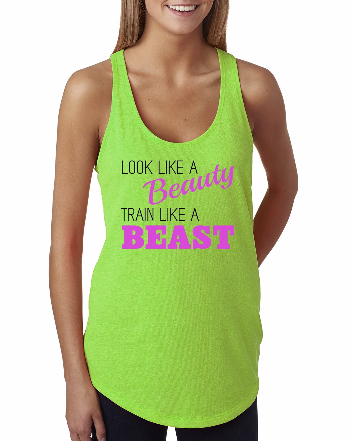 green flowy tank top