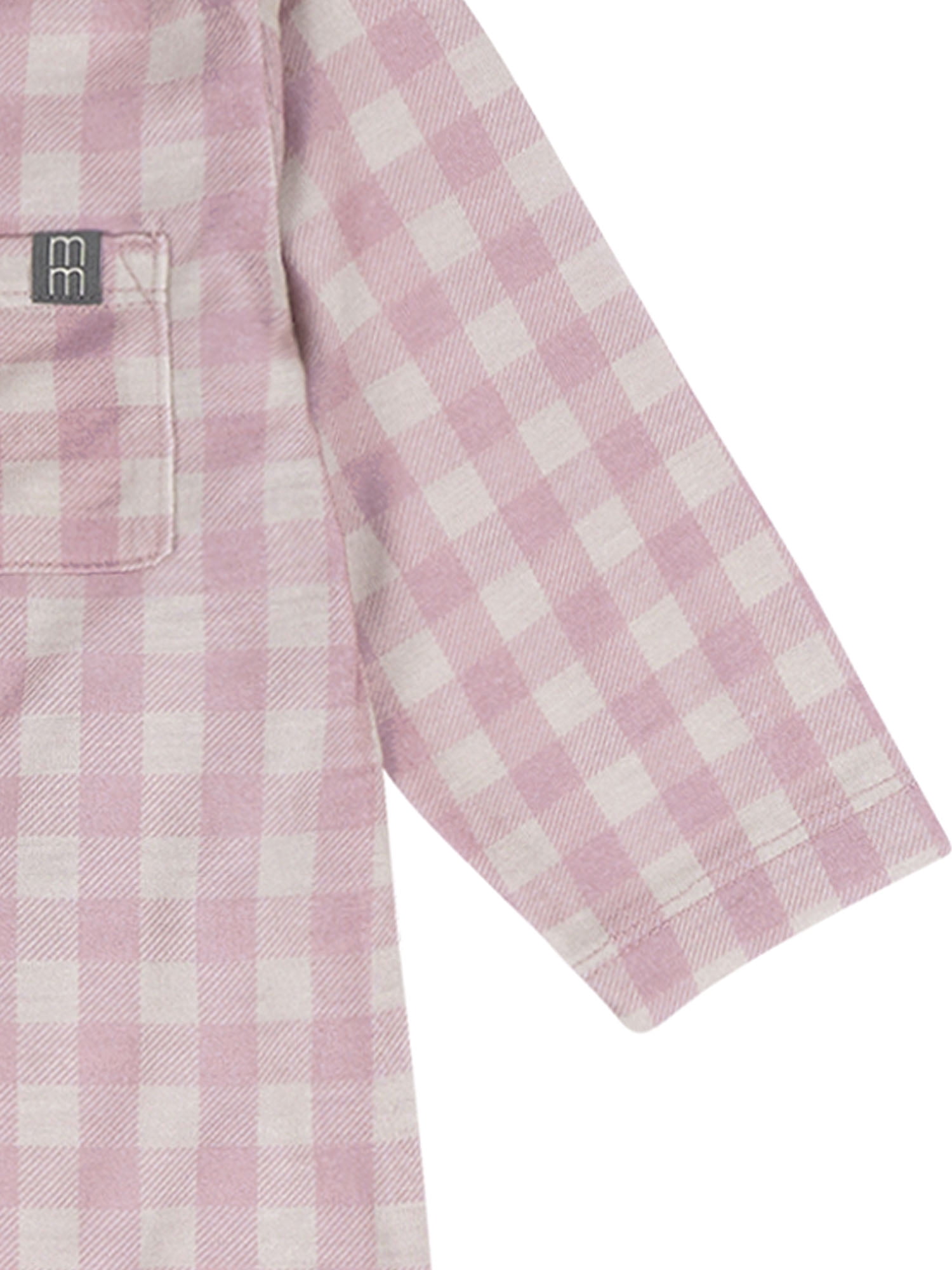 Modern Moments by Gerber Neutral Pajama Romper with Pocket, Sizes 0/3 Months - 18 Months