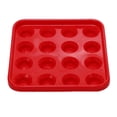 thumbnail image 2 of Plastic Snooker Or Tray Holds 16 Balls - Red, 2 of 7