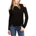 thumbnail image 1 of Suéter con hombros descubiertos Lucky Brand negro mediano Pull-over, 1 of 2