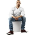 thumbnail image 5 of Hat and Beyond Men's Basic Baseball Raglan 3/4 Sleeve Athletic Crew Neck T-Shirts, 5 of 6