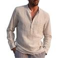 thumbnail image 1 of AherBiu Sweatshirts for Men Fleece Quarter Zip Lightweight Pullover Multi Pockets Workout Tactical Hoodies, 1 of 4