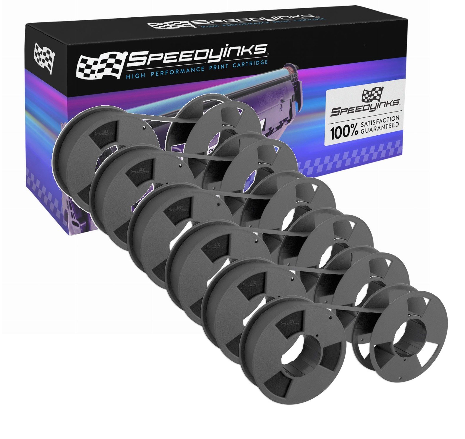 Speedy Compatible Printer Ribbon Replacement for Printronix 107675001