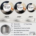 thumbnail image 4 of Designart "Contemporary Collage Of The Deep Marine" Coastal Coral Under Water Round Mirror Wall Decor Coastal - Large Beige Round Office Mirror - Round Mirror - 29" x 29", 4 of 6
