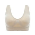 thumbnail image 2 of Walbest Plus Size Womens Shockproof Running Breathable Push-up Vest Bra Sport Underwear, Gathering Yoga Vest Bra (S-3XL), 2 of 7