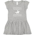thumbnail image 3 of Inktastic Cowboy Silhouette Team Roping Rodeo Girls Toddler Dress, 3 of 5