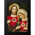 thumbnail image 2 of Archivio 11x14 Black Modern Framed Museum Art Print Titled - Sacred Heart Family Mary Joseph, 2 of 5