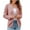 Pink, variant on Lovskoo 2024 Cardigan Sweaters for Women Casual Long Sleeve Zipper Sweater Ladies Outwear Black