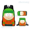 thumbnail image 2 of Mochila South Park, estuche de lápiz, bolsa de hombro, juego de tres piezas, 2 of 4