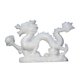 thumbnail image 1 of Estatua de dragón de resina de Treasures Fengshui, estatua de dragón de escultura de dragón para gabinete de escritorio de estantería de oficina blanco, 1 of 8