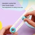 thumbnail image 2 of Trianu Circle Cutter, Circle Paper Cutter, Adjustable Any Size 2-20CM DIY Circle Cutters for Crafts with 4Pcs Replacement Blades, 2 of 9
