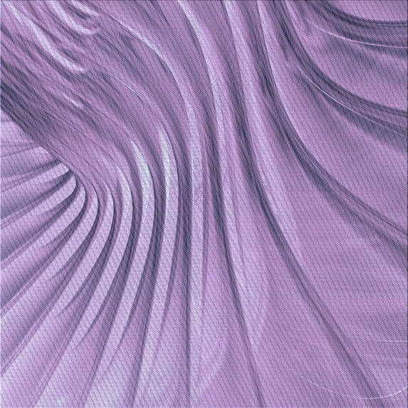 Ahgly Company Machine Washable Indoor Square Transitional Bright Lilac Purple Area Rugs, 5' Square