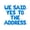 Blue, variant on Letter Balloons - WE SAID YES TO THE ADDRESS 16" Inch Alphabet Letters Foil Mylar Balloon Bachelorette or Bridal Shower Party Banner (Gold)