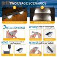 thumbnail image 5 of FKHouse Cold White Solar Stair Lights for Outside,24 LEDs Solar Step Lights Outdoor Waterproof Decor 12 Pack, 5 of 6