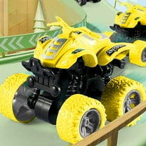 Gifts for Kids! Fwttom Toy Cars for Toddlers 1-3, Double Sided Friction Power Car Toys, Off Road Model Pull Back Cars Toddler Toys for Boys & Girls Holiday Gifts