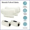 thumbnail image 6 of CAVENDY Velvet Underarm Crutch Pads & Hand Grip Covers, 4-Piece Set, Non-Slip, Washable, Universal Fit, 6 of 7