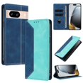 thumbnail image 1 of Phone Case for Google Pixel 8 FOXDOCK Premium Leather,Creative Dual-Color Cover with Card Slot,Shockproof, 1 of 7
