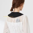 thumbnail image 4 of LoudSung Fake Collar Shawl Detachable Blouse False Collar Cape Collar Wrap Multiple Styles Top Elegant for Women Girls, 4 of 7