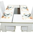 thumbnail image 4 of Fox with Autumn Leaves 4 PCs Placemats Set Linen Non-Slip Table Mat Rectangular Washable for Dining Kitchen Party 12"x18", 4 of 8
