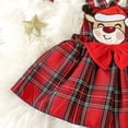 thumbnail image 6 of Girl Outfits With Bow Baby Girls Floral Print Casual Tulle Dress Party Princess Clearance Clothes, 12-18 Months, 6 of 7