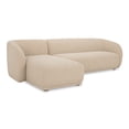 thumbnail image 2 of Moe's Home Collection Faye Sectional Fabric Beige, 2 of 8