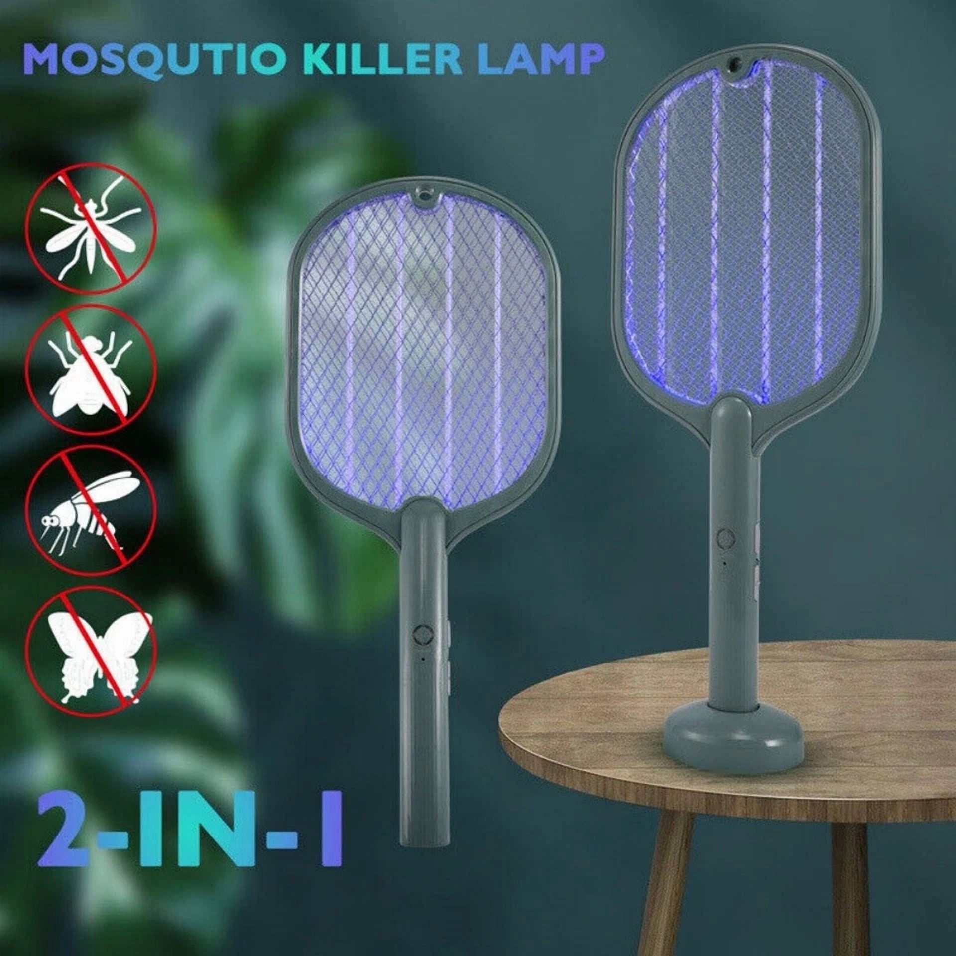 BUTTERFLY- Handheld Usb Rechargeable Mosquito Fly Swatter Zapper Killer Bug Insect Racket