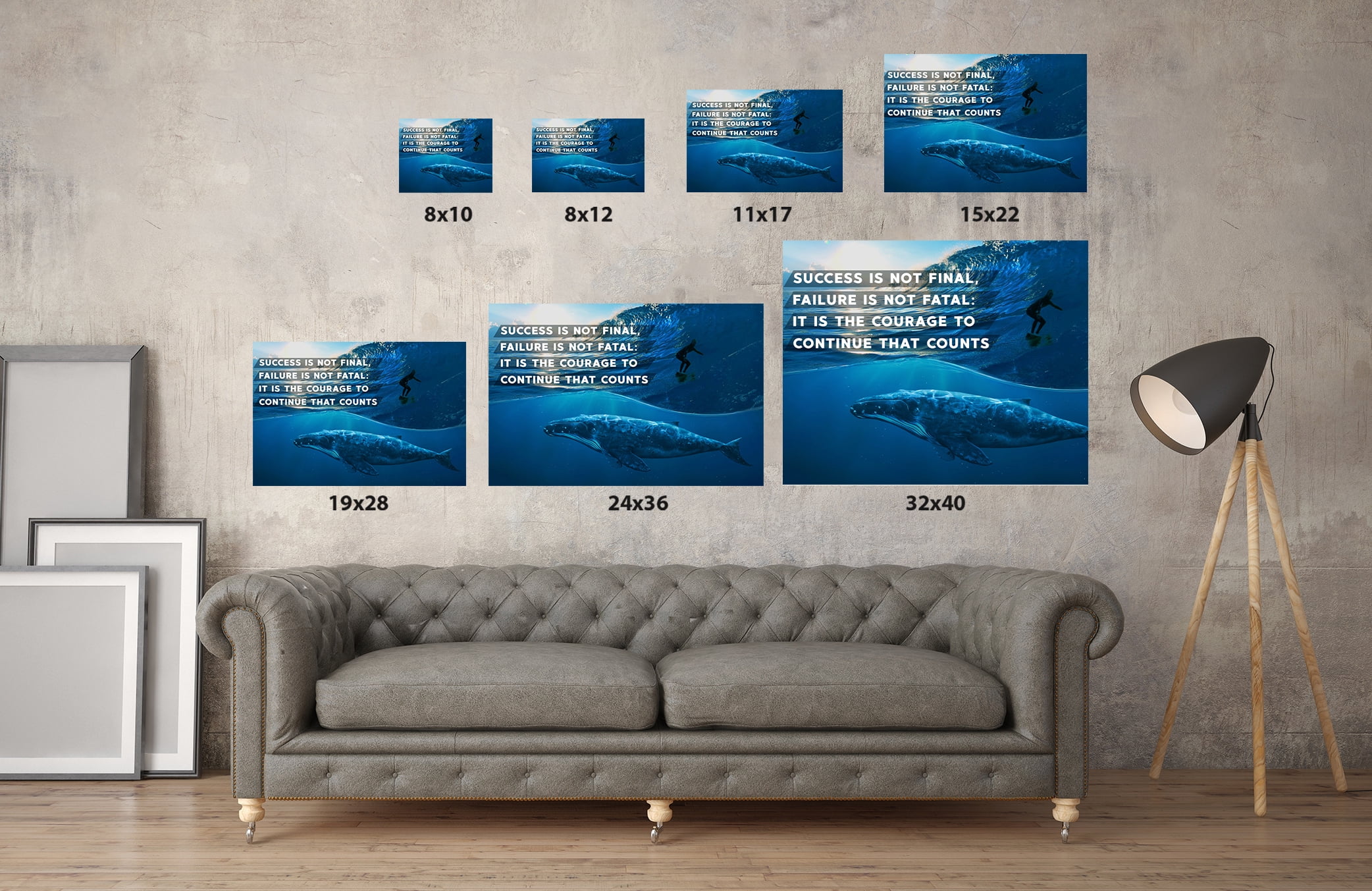 Buy Awkward Styles Motivational Wall Art Inspirational Quotes Wall Art ...