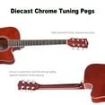 thumbnail image 4 of ADM JA201CPPG-41 41 in. Cutaway Acoustic Guitar, Red Glossy, 4 of 8