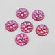 thumbnail image 4 of Piedras de Cabujón de Resina perfecl para Scarpbooking DIY Artesanía 50 Piezas (Rose Red AB), 4 of 8