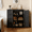 4 Drawer & 2 Door-Black, variant on Asofer Bathroom Storage Cabinet Freestanding Floor Cupboard with 2 Doors, 2 Adjustable Shelves for Kitchen, Living Room, White