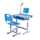 thumbnail image 2 of Ganfancp Pupitre de Estudio para Niños, Pupitre Infantil, Juego de Silla y Pupitre de Deberes para Niño y Niña Luz Liquidación Ventas Hoy Ofertas Prime 1X Escritorio, 1X Taburete, 1X Estante de Lectu, 2 of 7