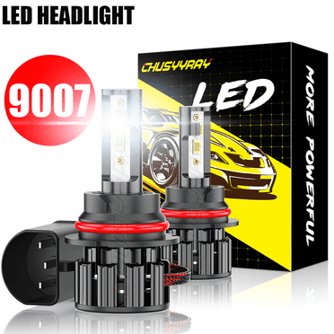 9007 LED Headlight 6000K White 9004/HB5 Bulbs High/Low Beam 2x For Dodge Durango 98-03