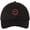 Black With Red Smiley, variant on SMILEY FACE Adjustable Dad Cap Unstructured Face Trendy Unisex Preppy Hat (NavyBlueWithGoldSmiley)